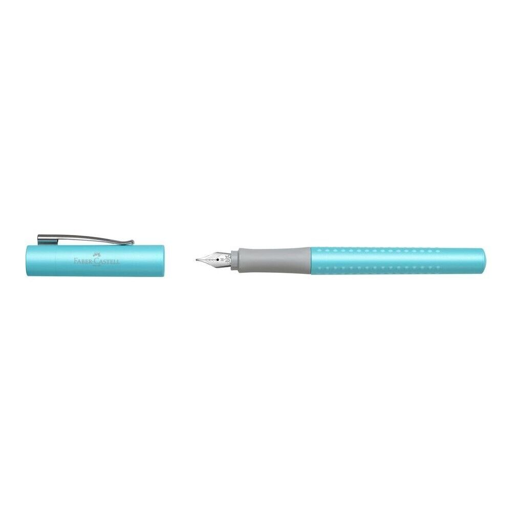 Faber Castell Füllhalter M - Pearl Edition hellblau