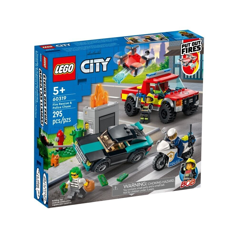 LEGO City Löscheinsatz und Verfolgungsjagd (60319)