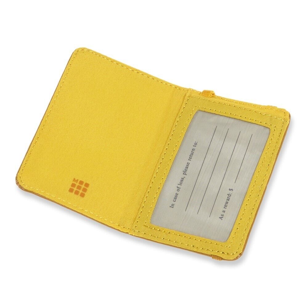 Moleskine Gepäckanhänger / senfgelb