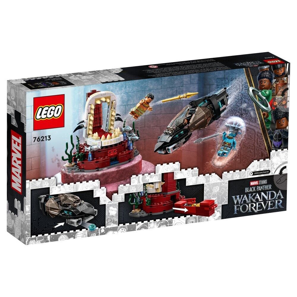 LEGO Marvel: Black Panther: Wakanda Forever - König Namors Thronsaal (76213)