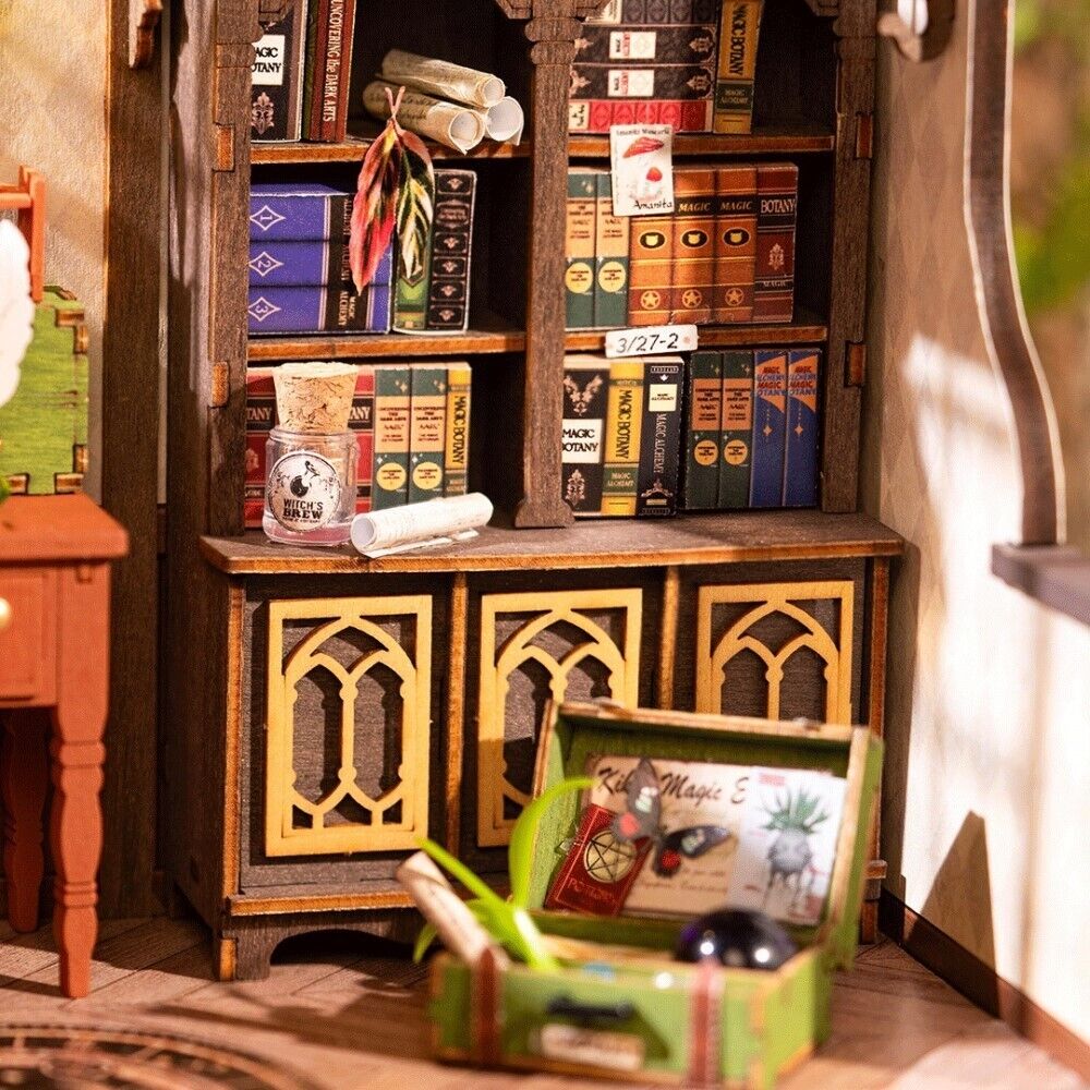 Rolife 3D-Holz-Puzzle DIY Miniature House "The Magic Study"