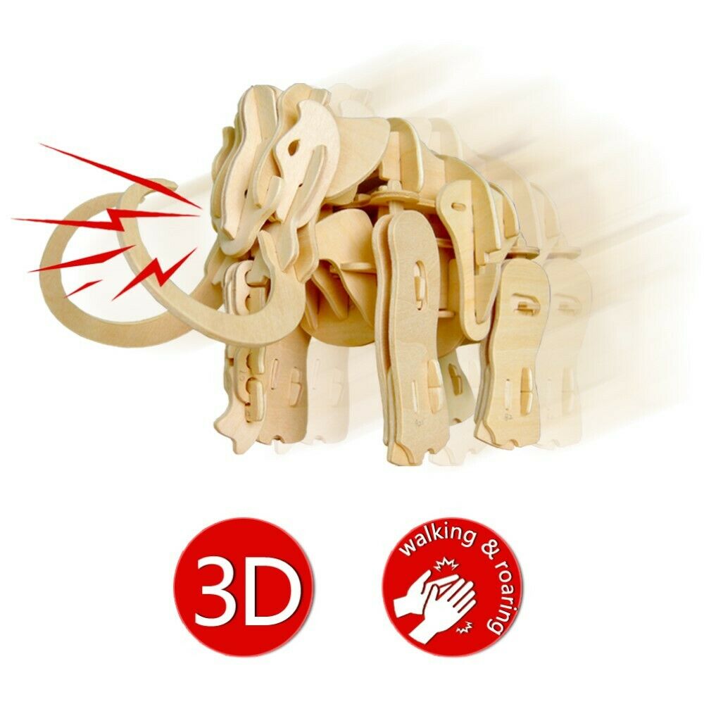 ROKR 3D-Holz-Puzzle Sound Control Mammoth / Mammut