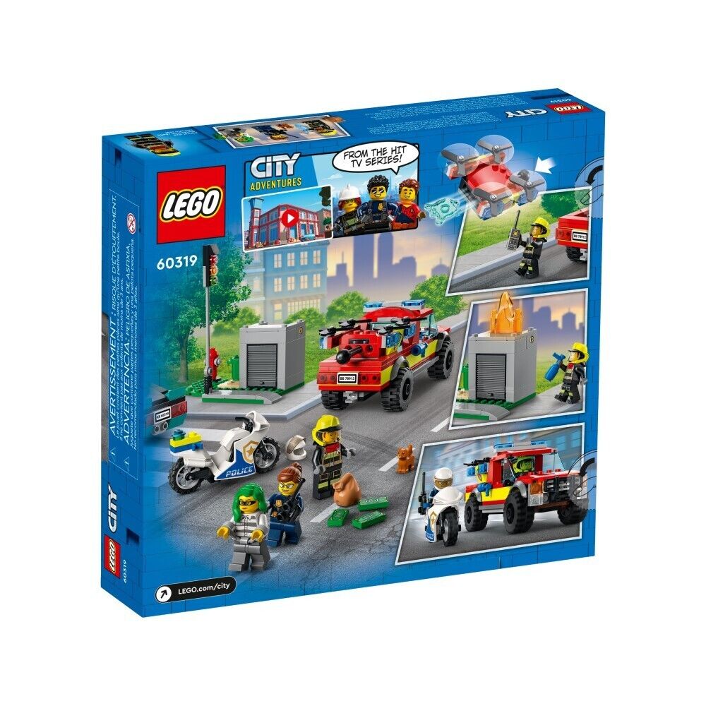 LEGO City Löscheinsatz und Verfolgungsjagd (60319)