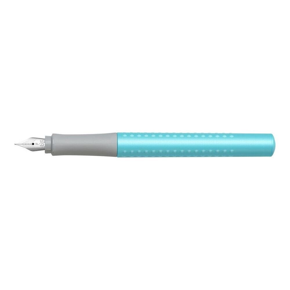 Faber Castell Füllhalter F - Pearl Edition hellblau