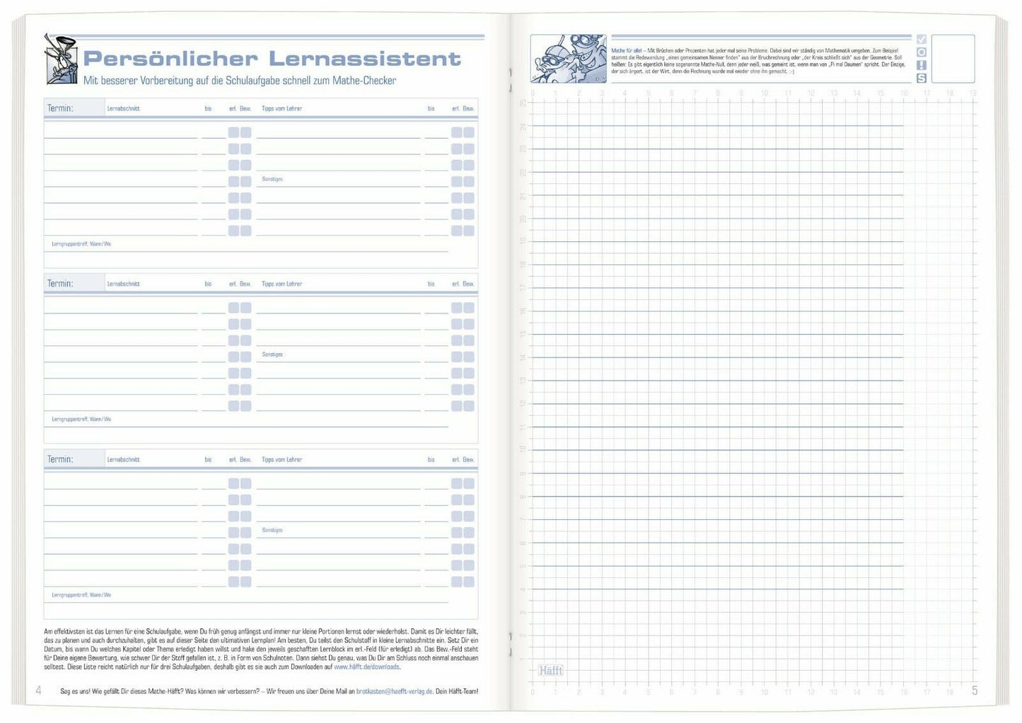 Mathe-Häfft Premium / A4 / 48 Seiten