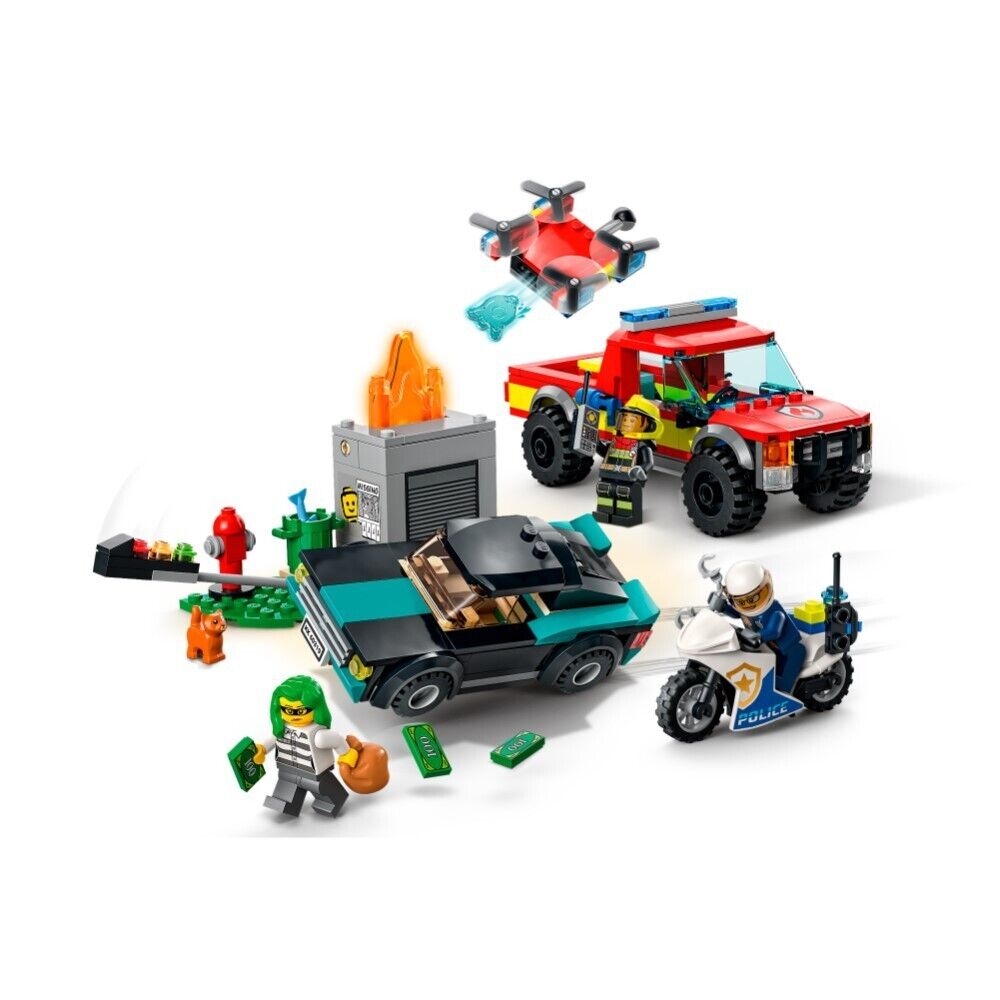 LEGO City Löscheinsatz und Verfolgungsjagd (60319)