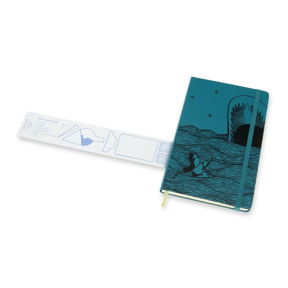 Moleskine Notizbuch "Pinocchio - Walfisch" / Hardcover / Large / Liniert