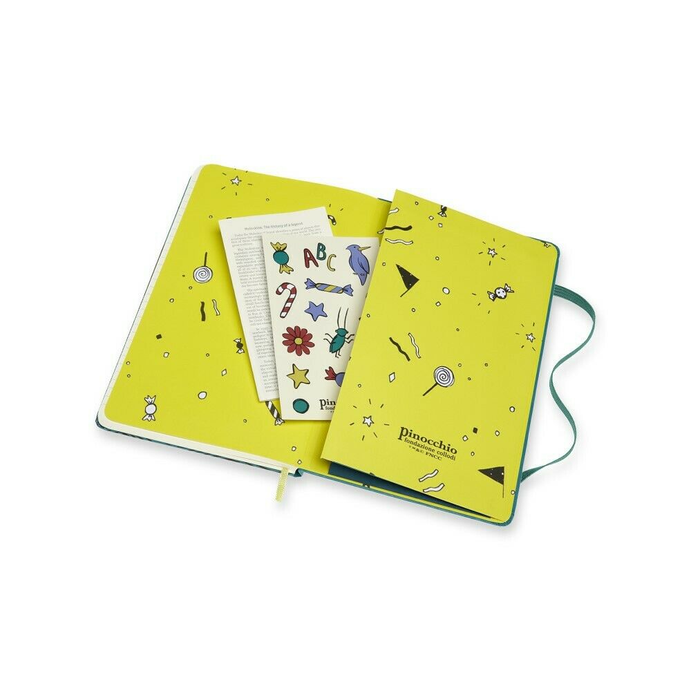 Moleskine Notizbuch "Pinocchio - Walfisch" / Hardcover / Large / Liniert