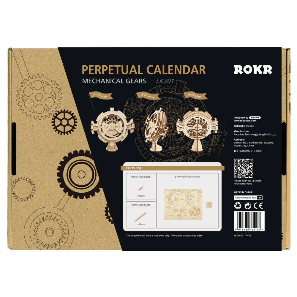 Rokr 3D-Puzzle "Perpetual Calendar"