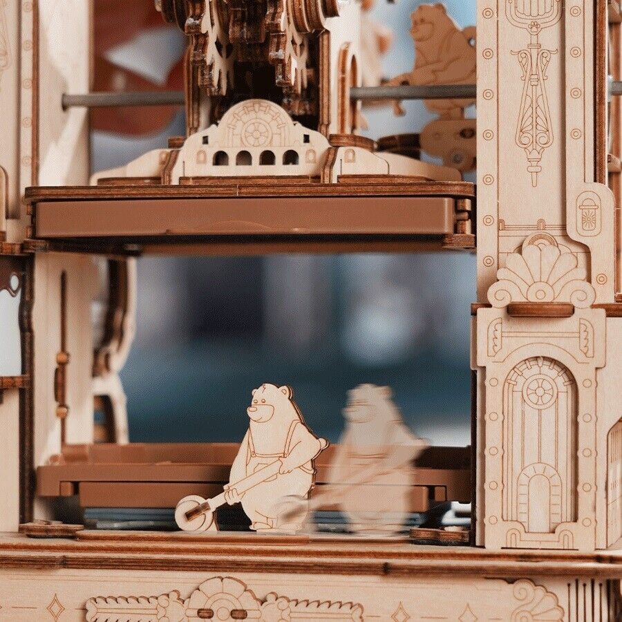 ROKR 3D-Holz-Puzzle Classic Printing Press / Druckerpresse