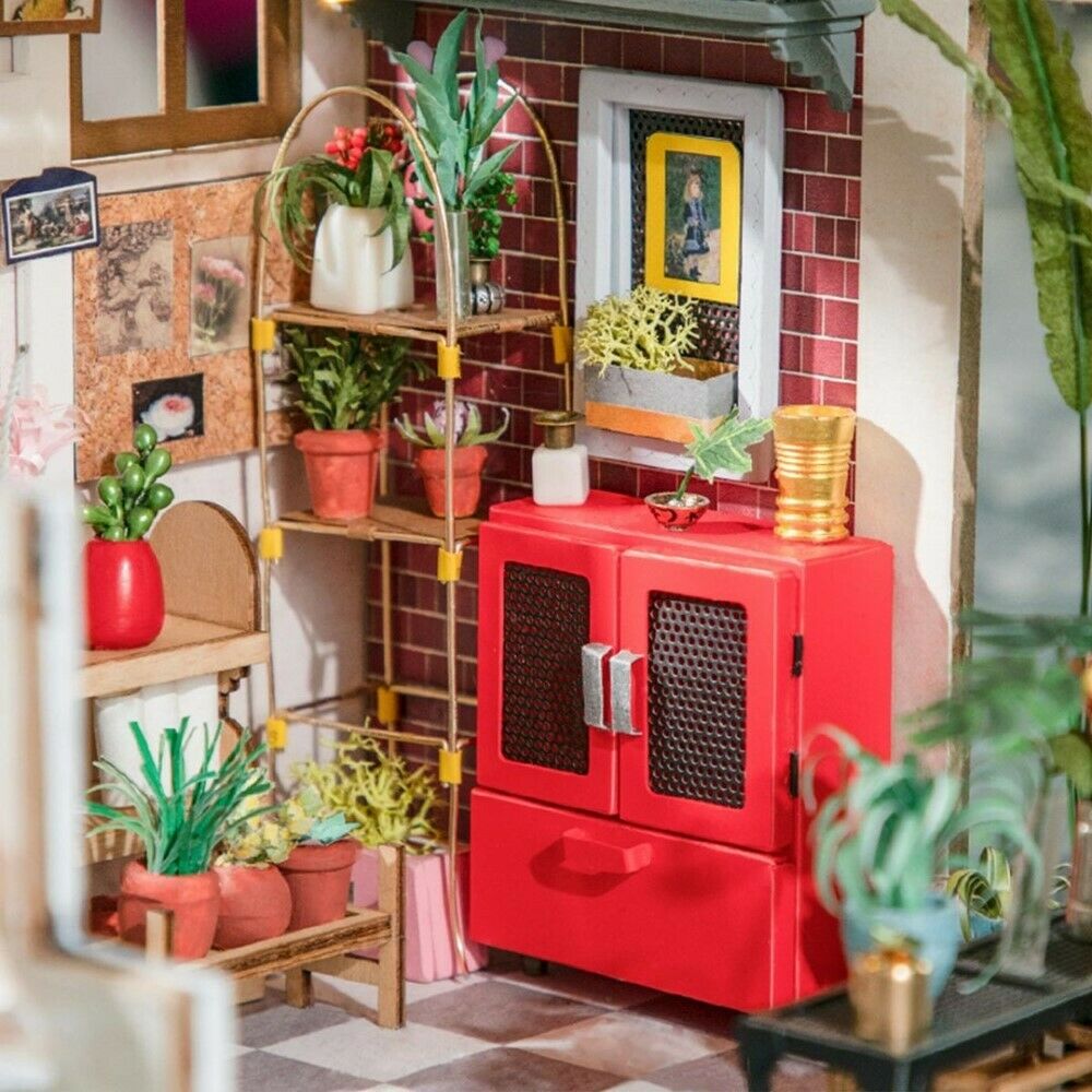 Rolife 3D-Holz-Puzzle DIY Happy Corner "Emily's Flower Shop"