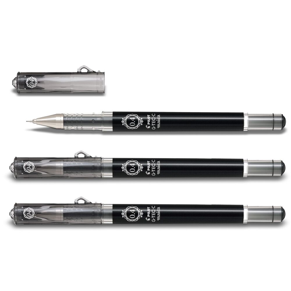 Pilot G-TEC-C Maica schwarz - 3er-Set