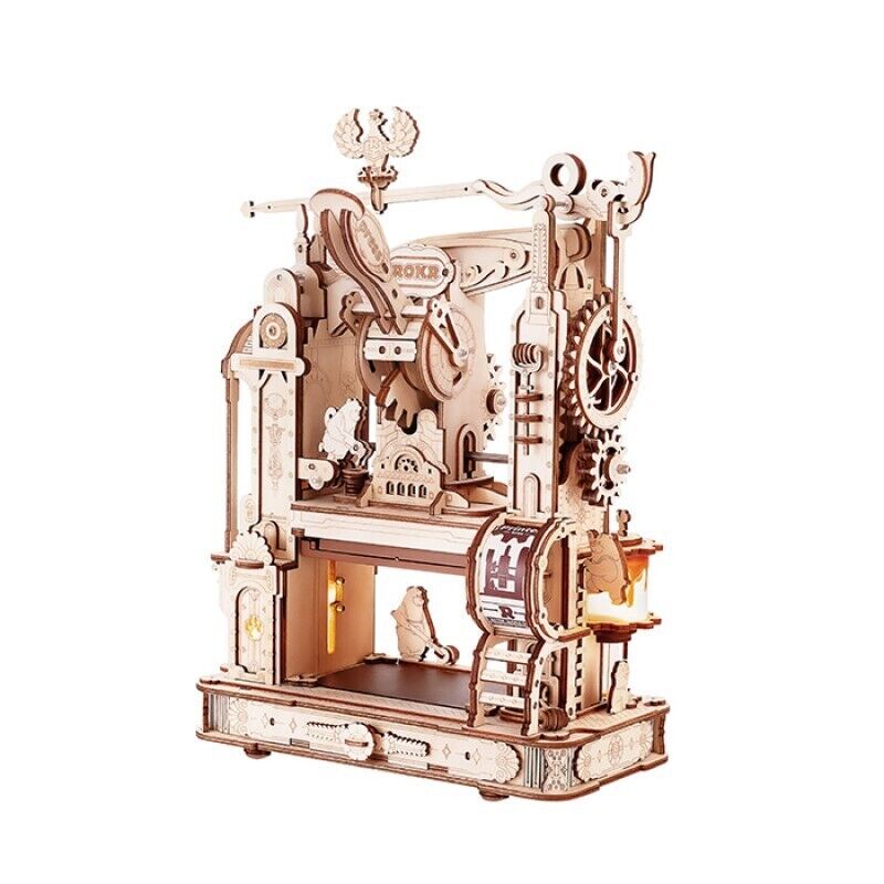 ROKR 3D-Holz-Puzzle Classic Printing Press / Druckerpresse