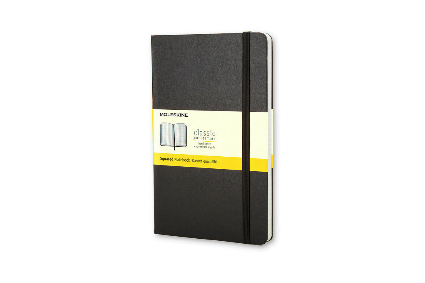 Moleskine Notizbuch Hardcover Large / A5 / kariert / schwarz