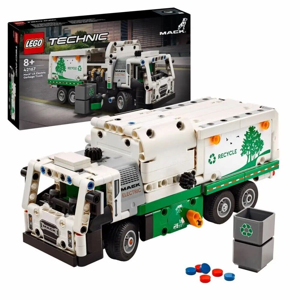 LEGO Technic: Mack® LR Electric Müllwagen (42167)