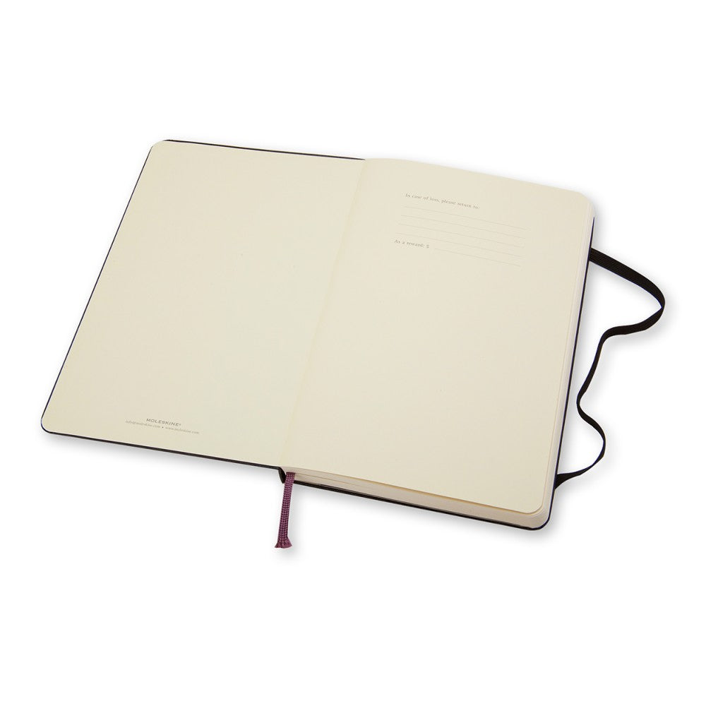 Moleskine Notizbuch Hardcover Pocket / A6 / blanko / schwarz