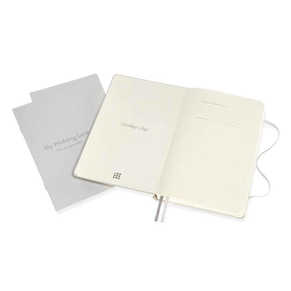 Moleskine Passion Journal Hardcover Large / A5 / Hochzeit / grau