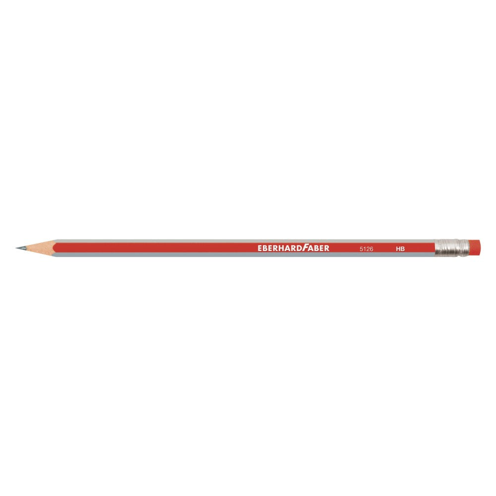 Eberhard Faber Bleistift hexagonal mit Gummitip