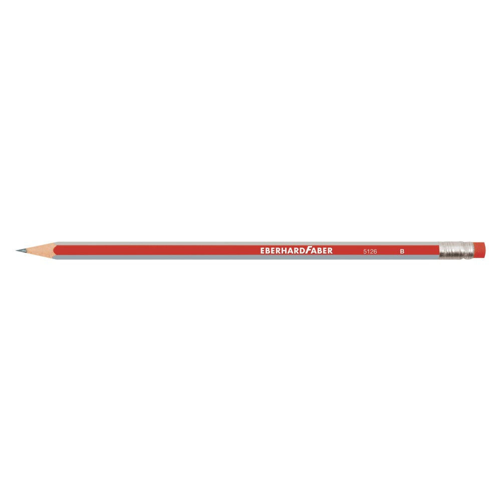 Eberhard Faber Bleistift hexagonal mit Gummitip