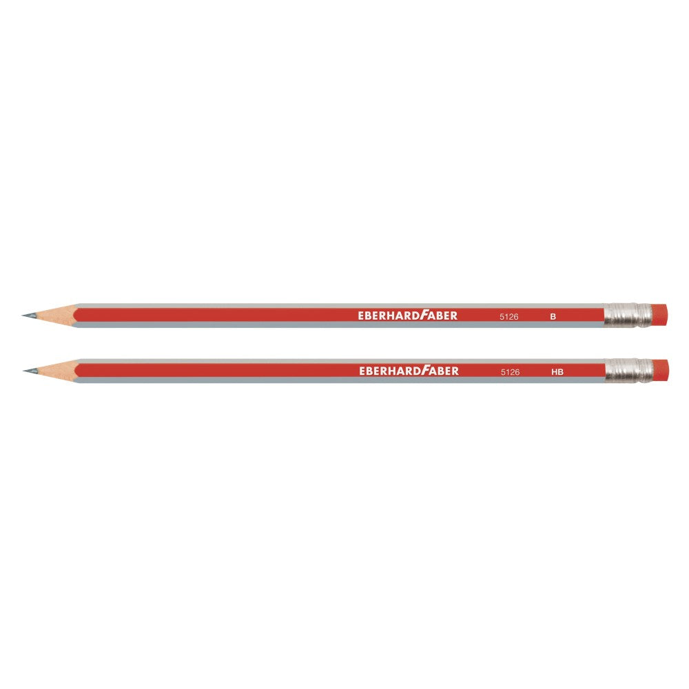 Eberhard Faber Bleistift hexagonal mit Gummitip