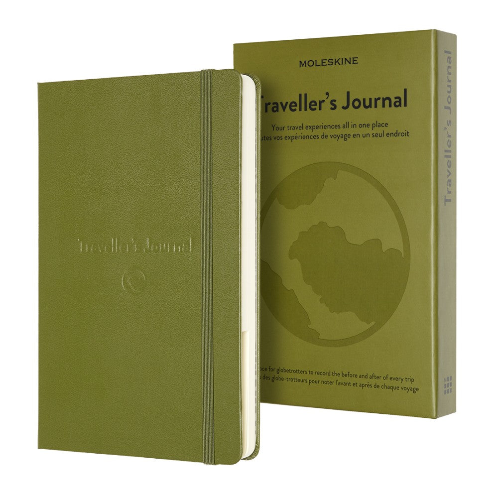 Moleskine Passion Journal Hardcover Large / A5 / Reisen / grün