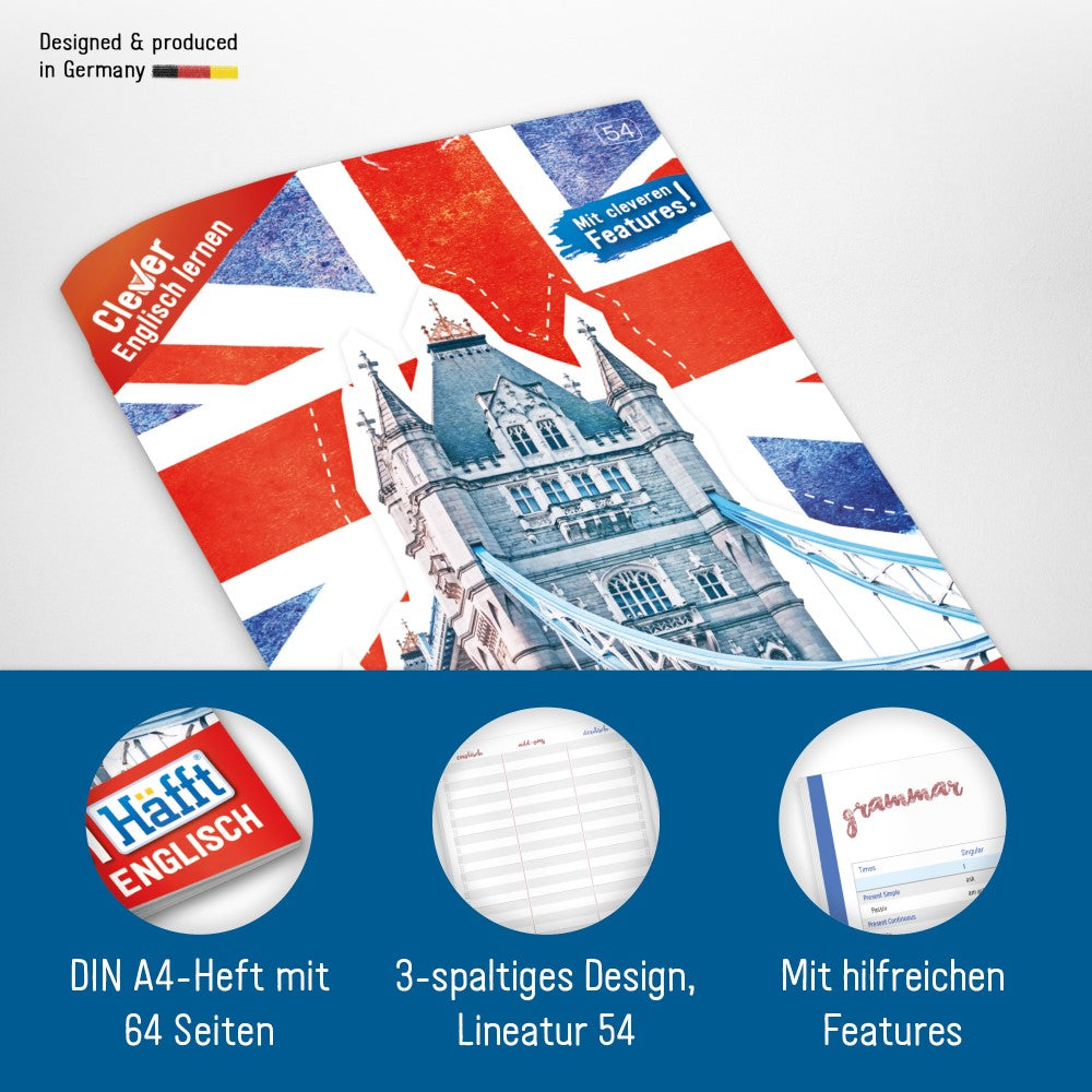 Vokabel-Häfft Englisch / A4 / 64 Seiten