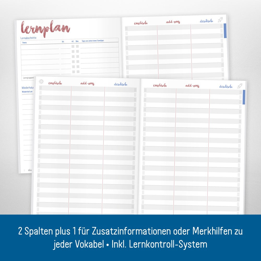 Vokabel-Häfft Englisch / A4 / 64 Seiten