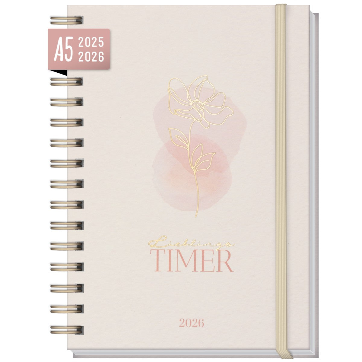 Lieblings-Timer 2025/2026 / Soft Flower / Häfft Verlag
