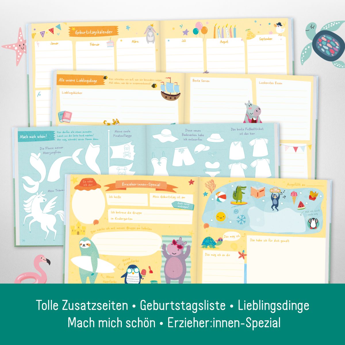 Lernfreunde Freundebuch / Kindergarten / Dino / Häfft-Verlag