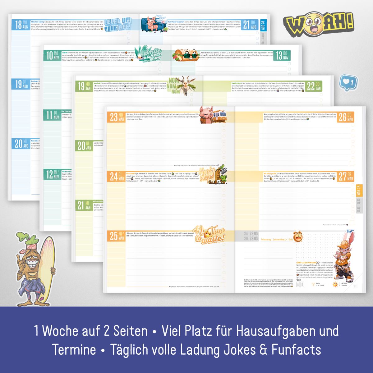 Häfft 2025/2026 / Das Hausaufgabenheft / Get your Beat!