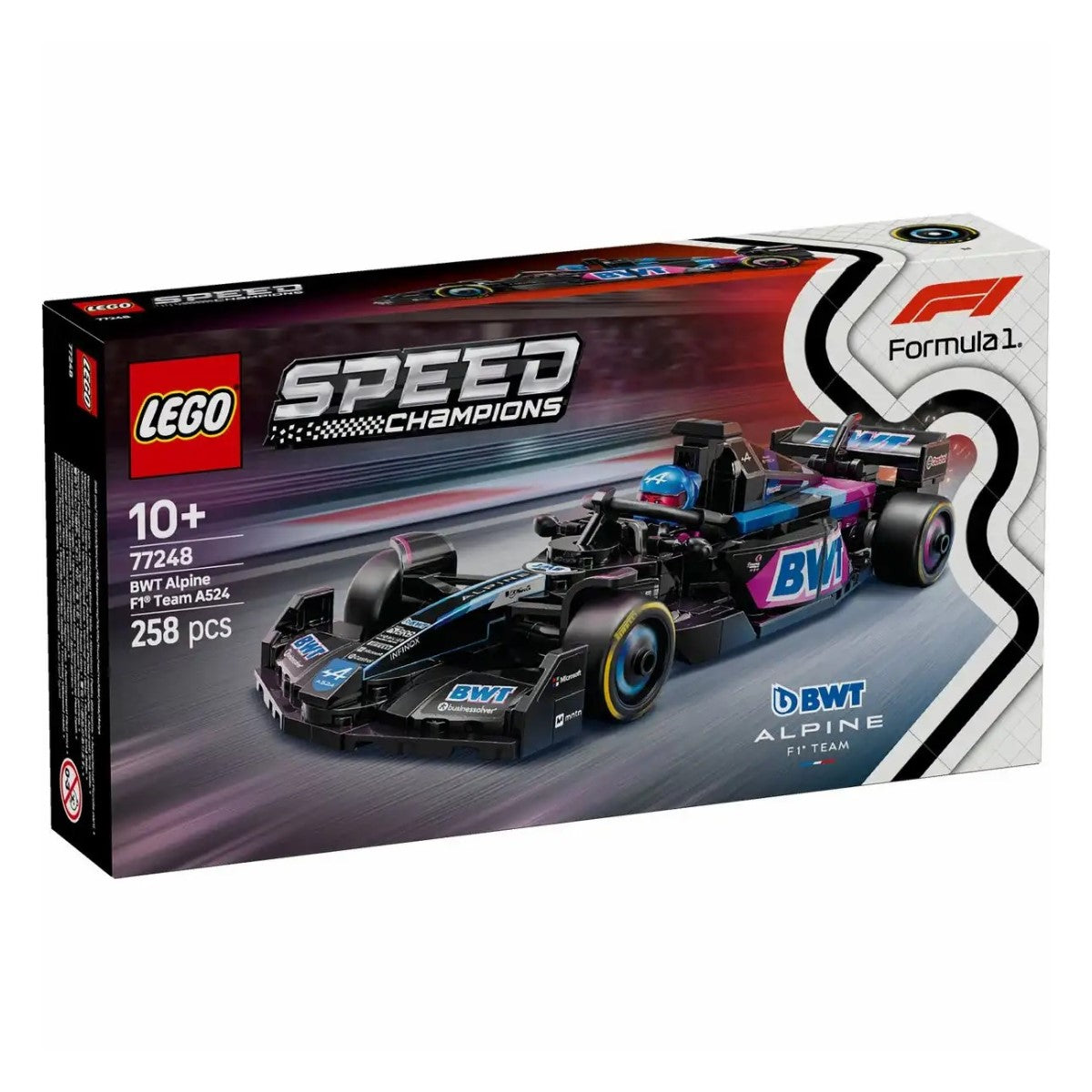 LEGO® Speed Champions BWT Alpine F1® Team A524 Rennauto