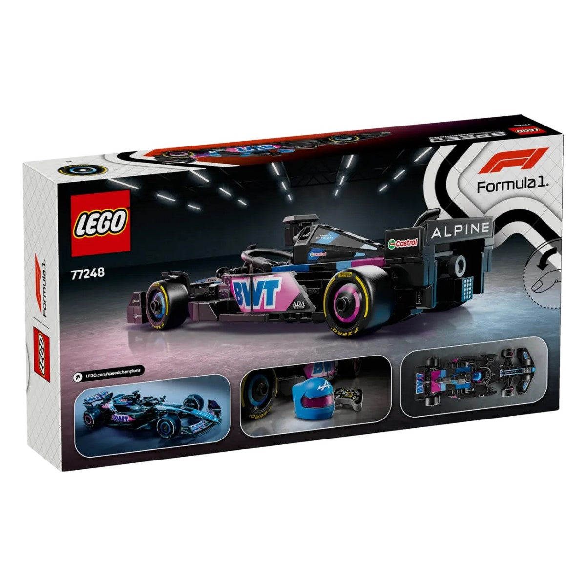 LEGO® Speed Champions BWT Alpine F1® Team A524 Rennauto