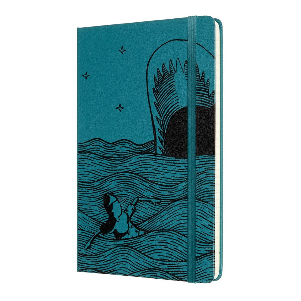 Moleskine Notizbuch "Pinocchio - Walfisch" / Hardcover / Large / Liniert