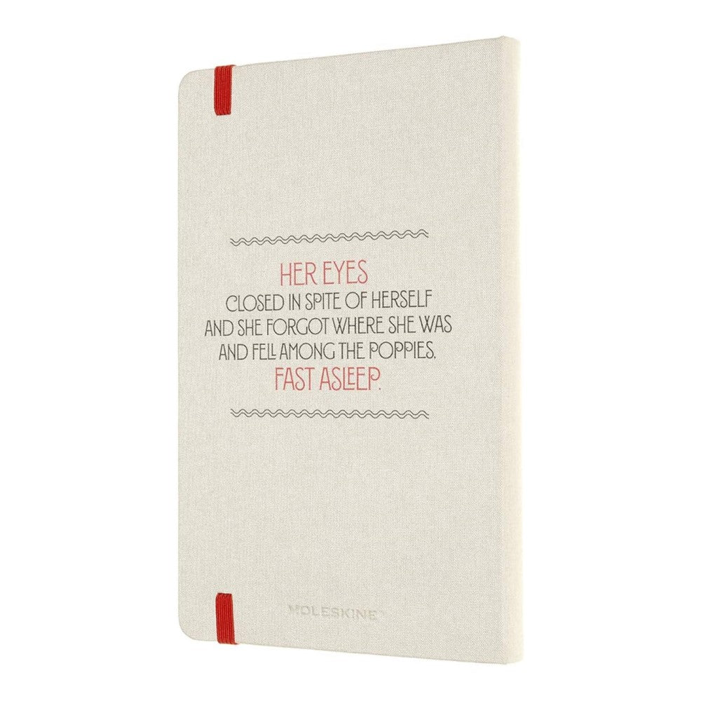 Moleskine Notizbuch "Der Zauberer von OZ - Mohnfeld" / Hardcover / Large / Liniert