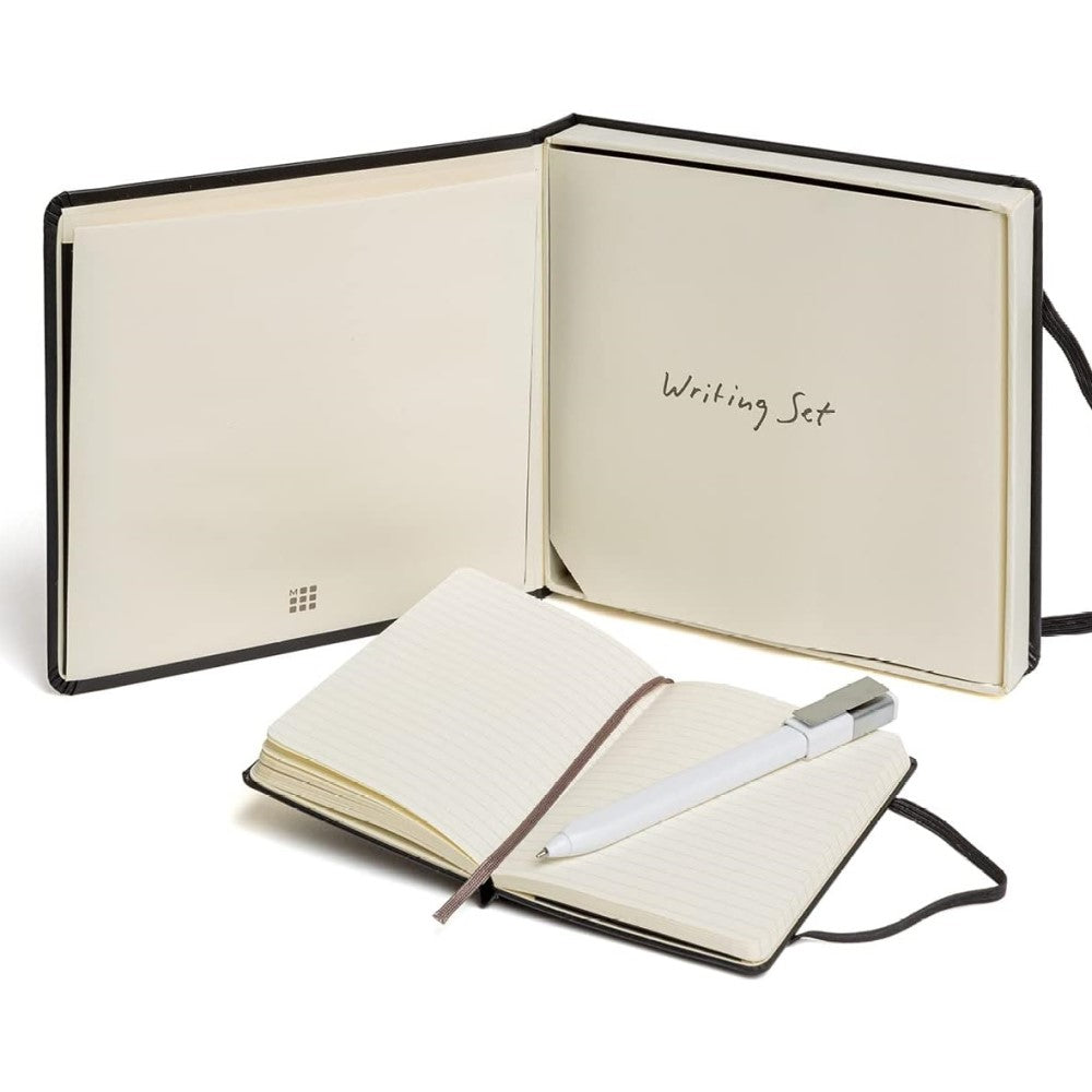 Moleskine Schreibbox mit Notizbuch und Kugelschreiber 0.7
