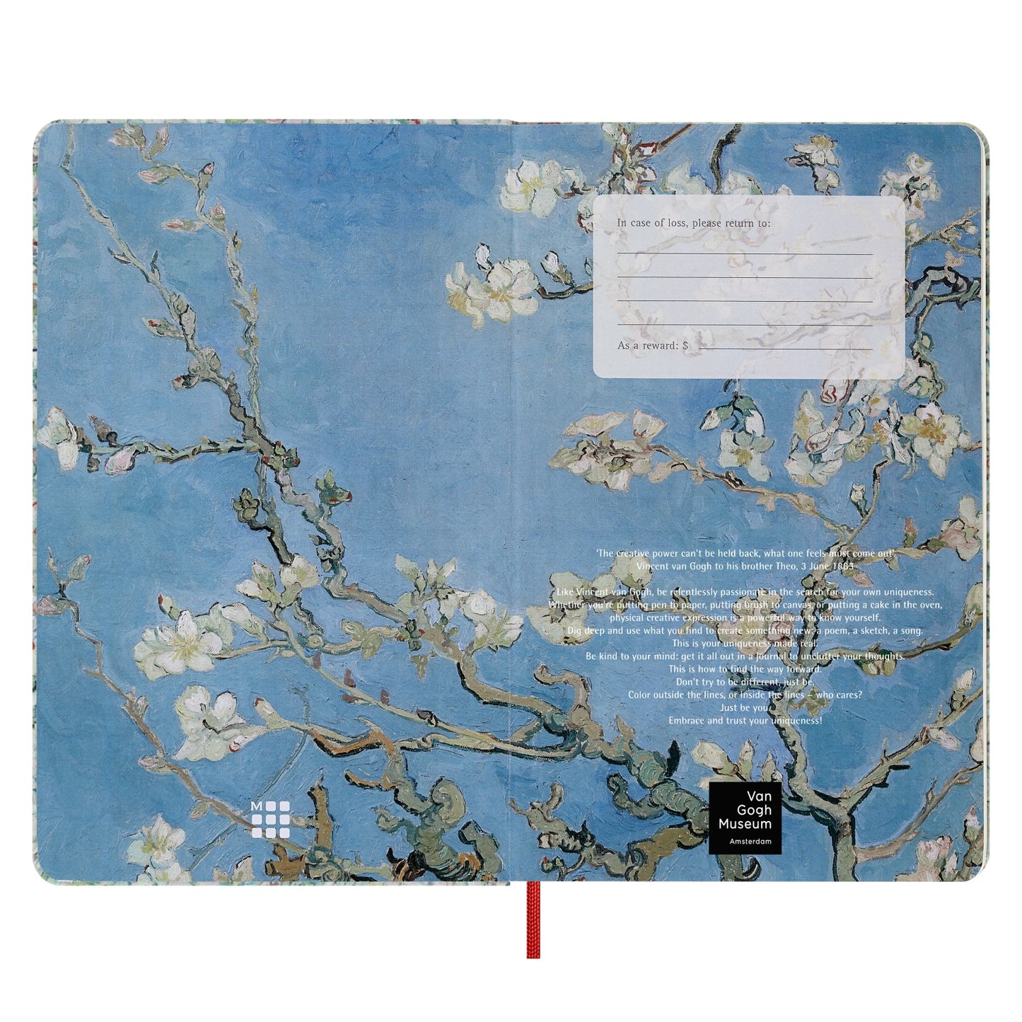 Moleskine Skizzenbuch "van Gogh" / Large / Hardcover / 165g/m²