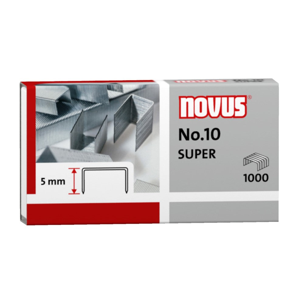 Novus Heftklammern No.10 Super für Novus B10
