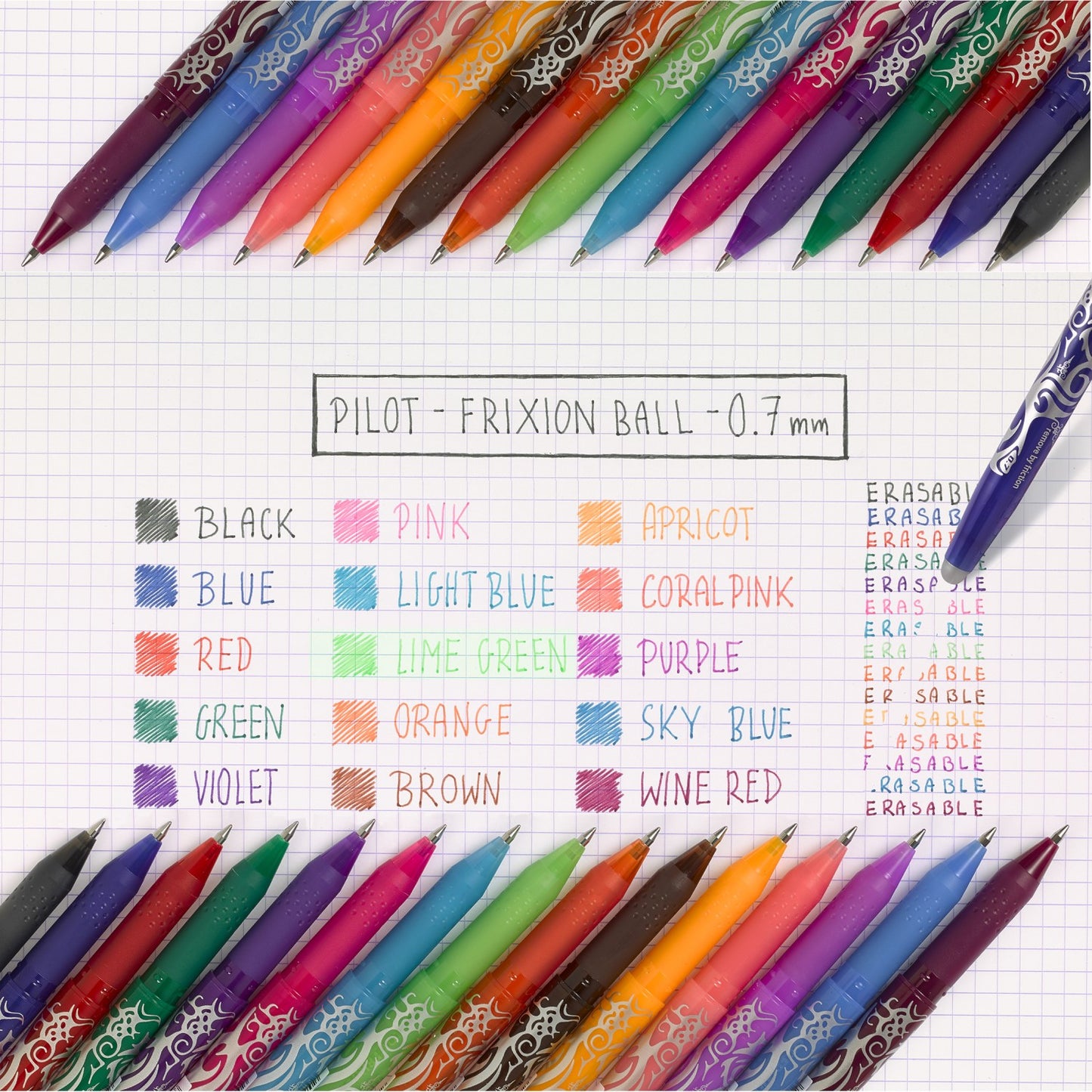 Pilot Tintenroller Frixion Ball 07