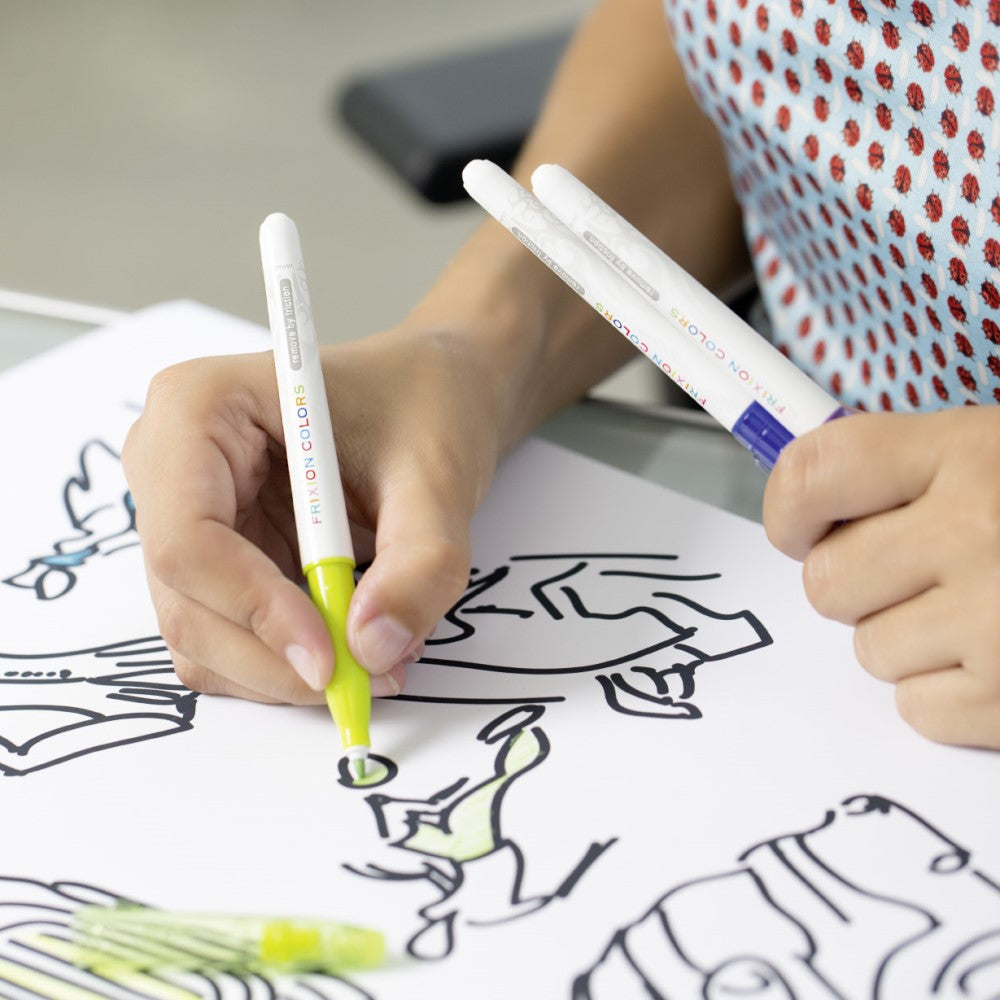 Pilot Fasermaler Frixion Colors 6er-Etui