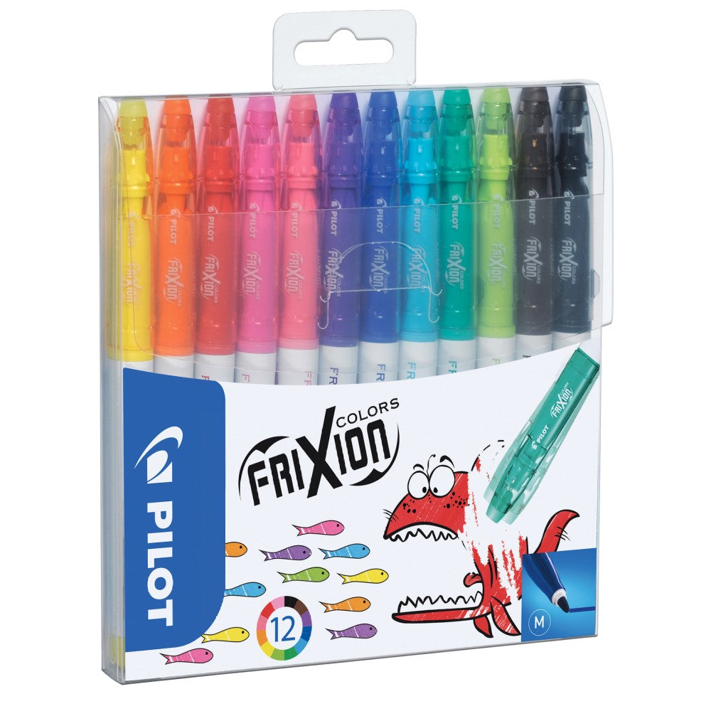 Pilot Fasermaler Frixion Colors 12er-Etui