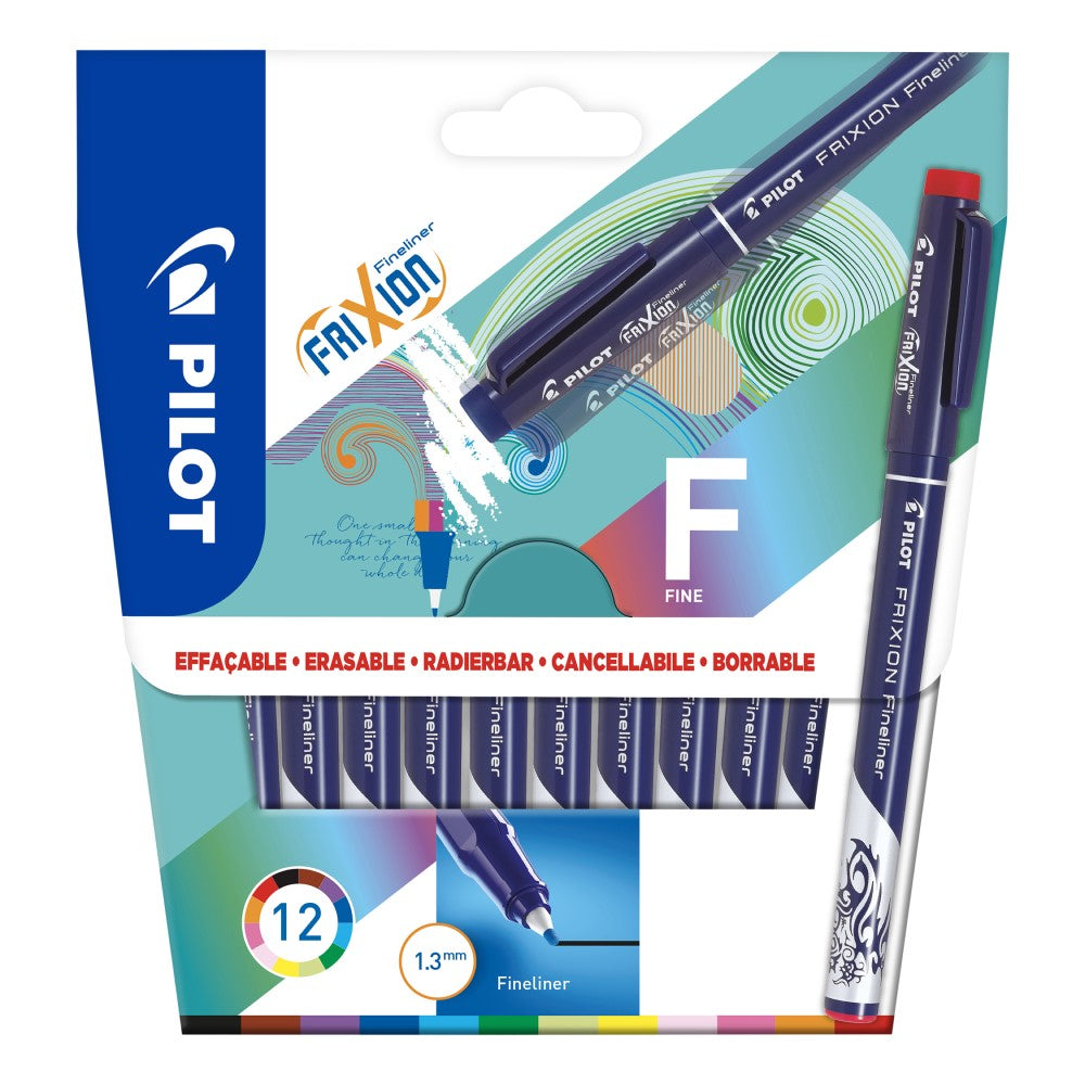 Pilot Fineliner Frixion 12er-Set