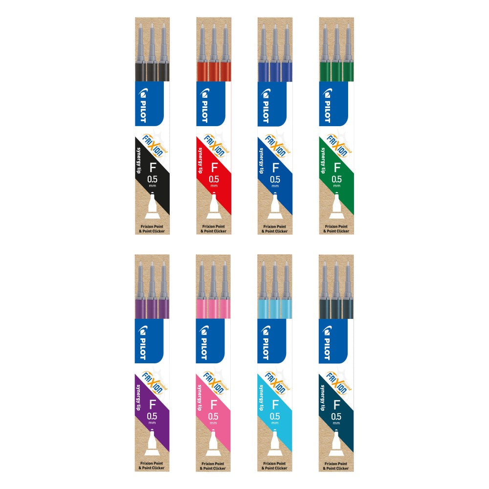 PILOT FriXion Ersatzminen-Set - 7x3 Minen In 7 Farben, Für FriXion Point 05
