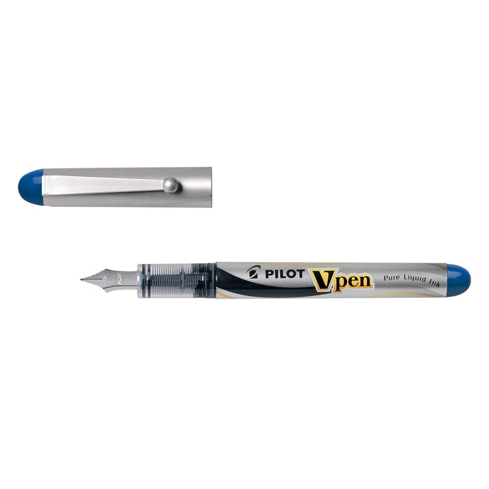 Pilot Einweg-Füllhalter V-Pen Silver M