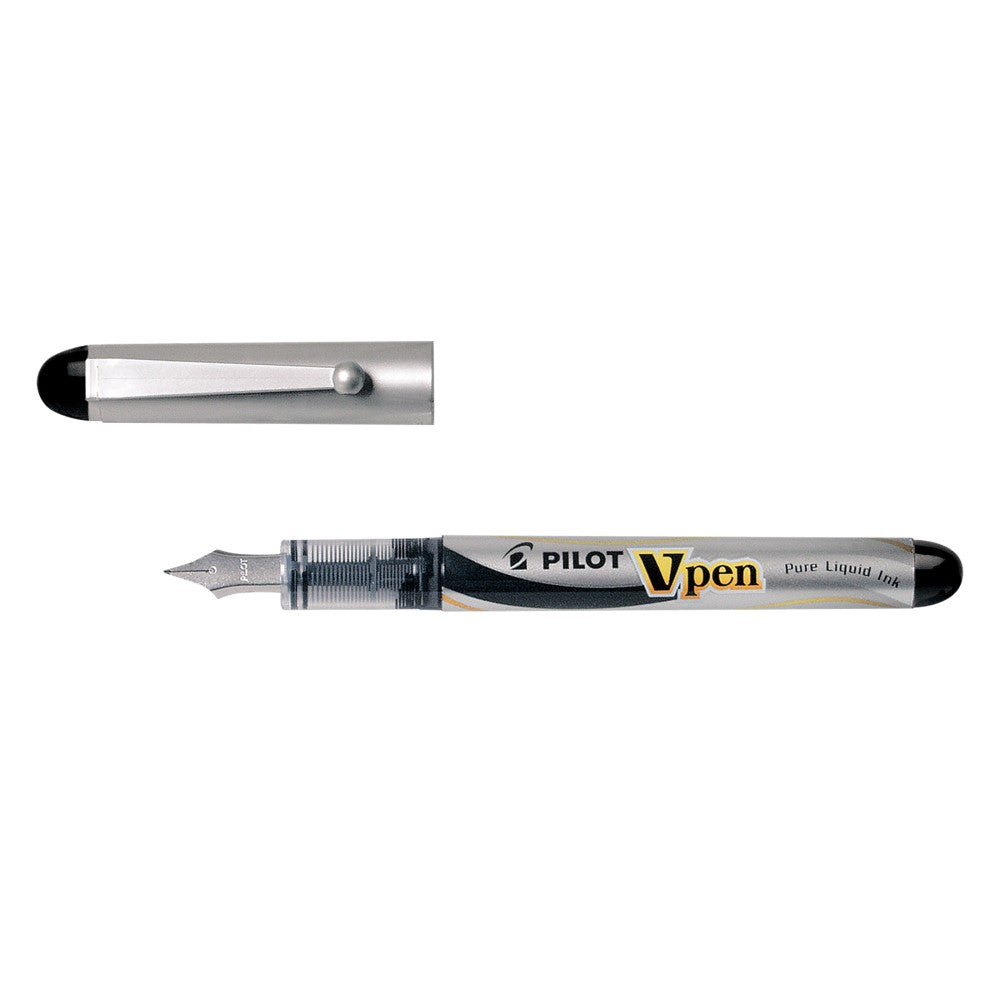 Pilot Einweg-Füllhalter V-Pen Silver M