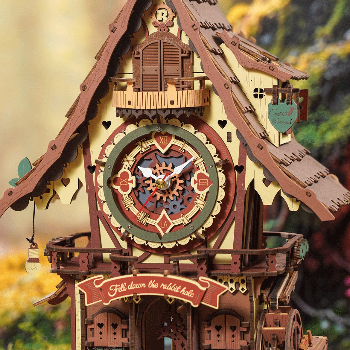 ROKR 3D-Holz-Puzzle Kuckucksuhr