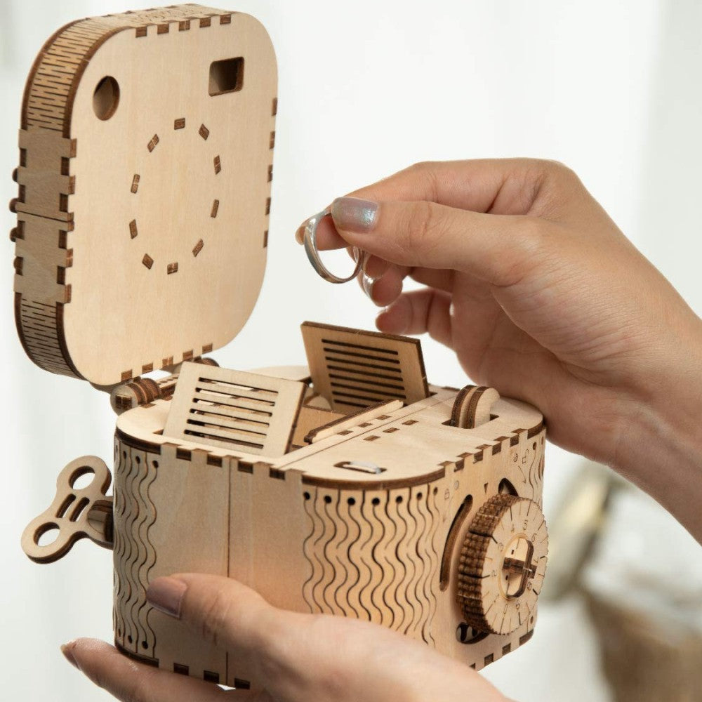 ROKR 3D-Holz-Puzzle Schatztruhe "Treasure Box"