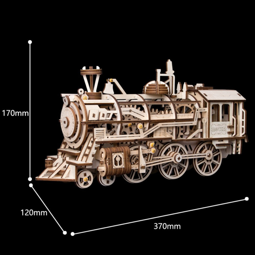 ROKR 3D-Holz-Puzzle Locomotive Modellbausatz