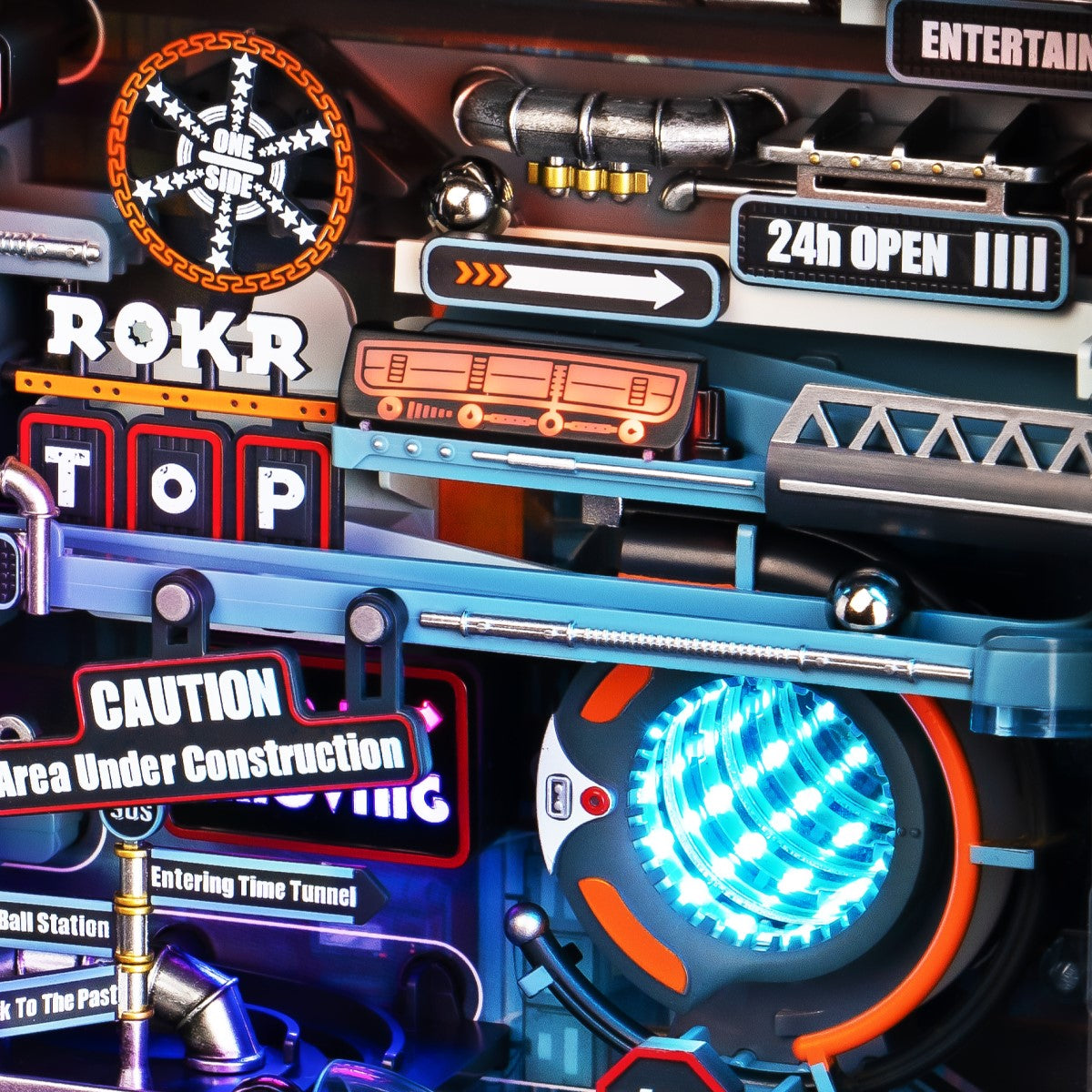 ROKR 3D-Puzzle Marble-Run "The Last City"