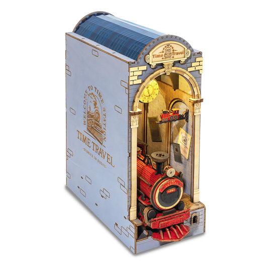 Rolife 3D-Holz-Puzzle Book Nook "Time Travel"