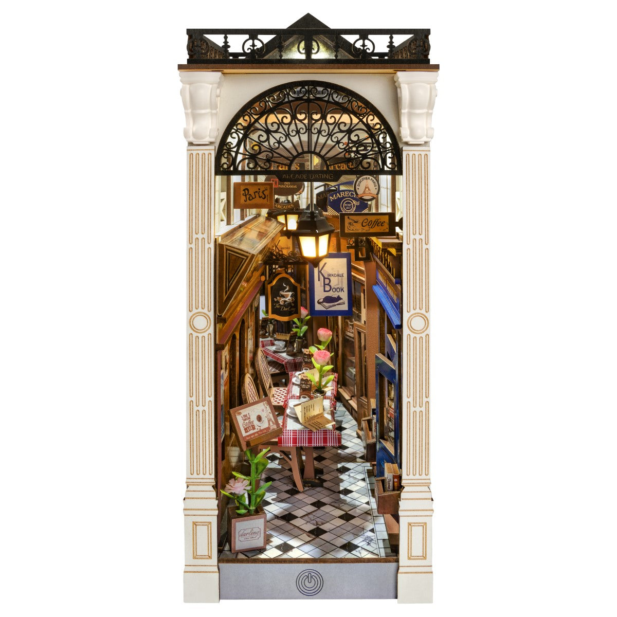 Rolife 3D-Holz-Puzzle Book Nook "Arcade Dating"